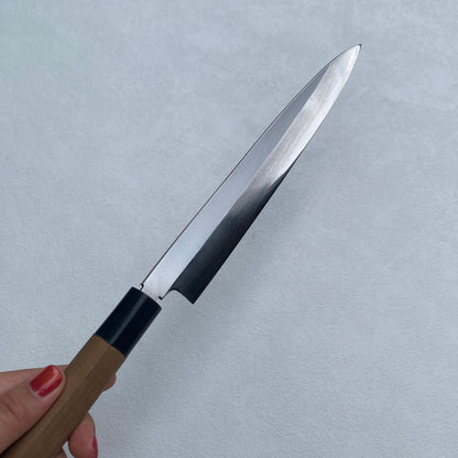 Restored Sakai Ishidou Sadamune Japanese Yanagiba/Sashimi knife.205mm (carbon steel) with original box