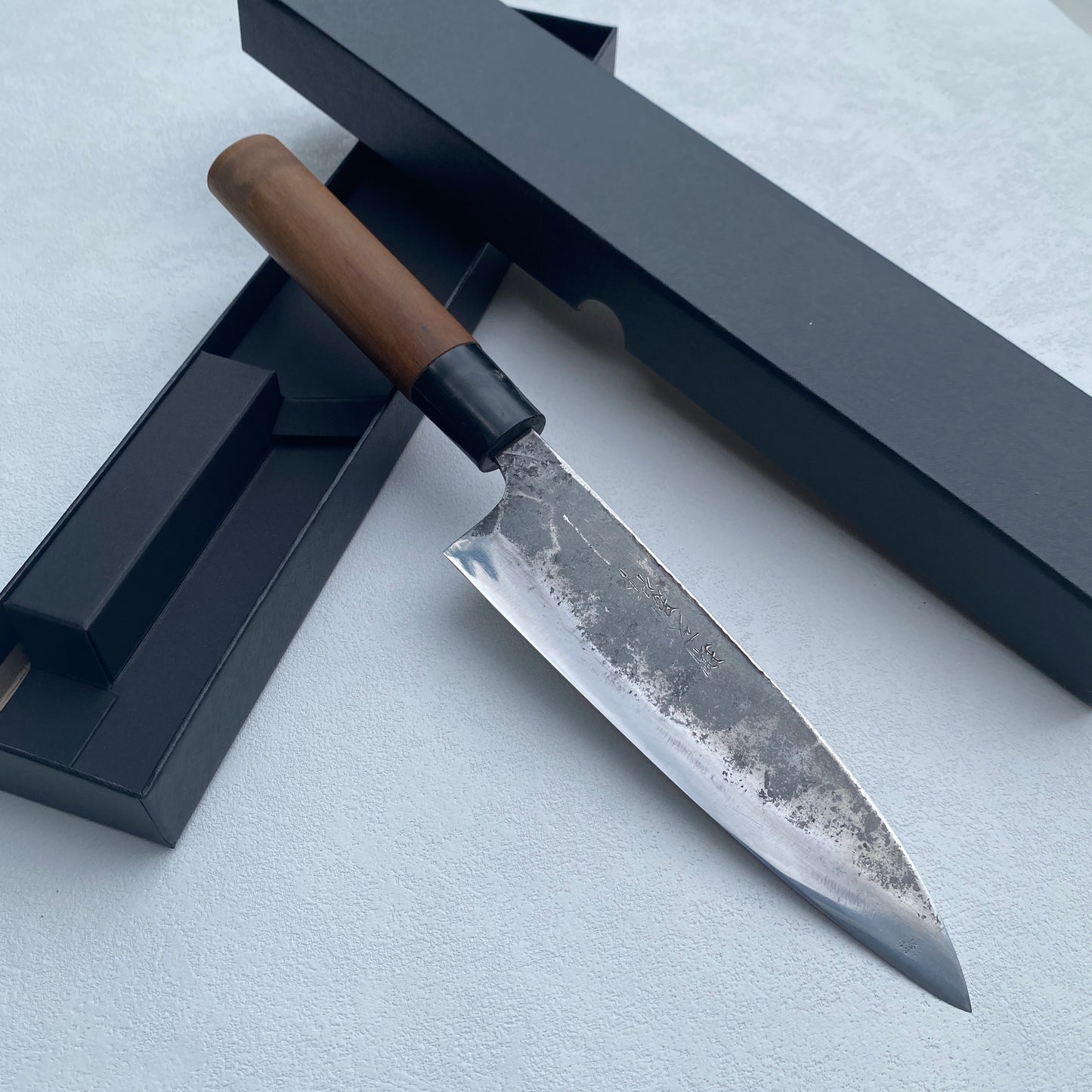 Restored Japanese Sakai Funayuki All purpose knife 165mm (Yasugi steel) with box