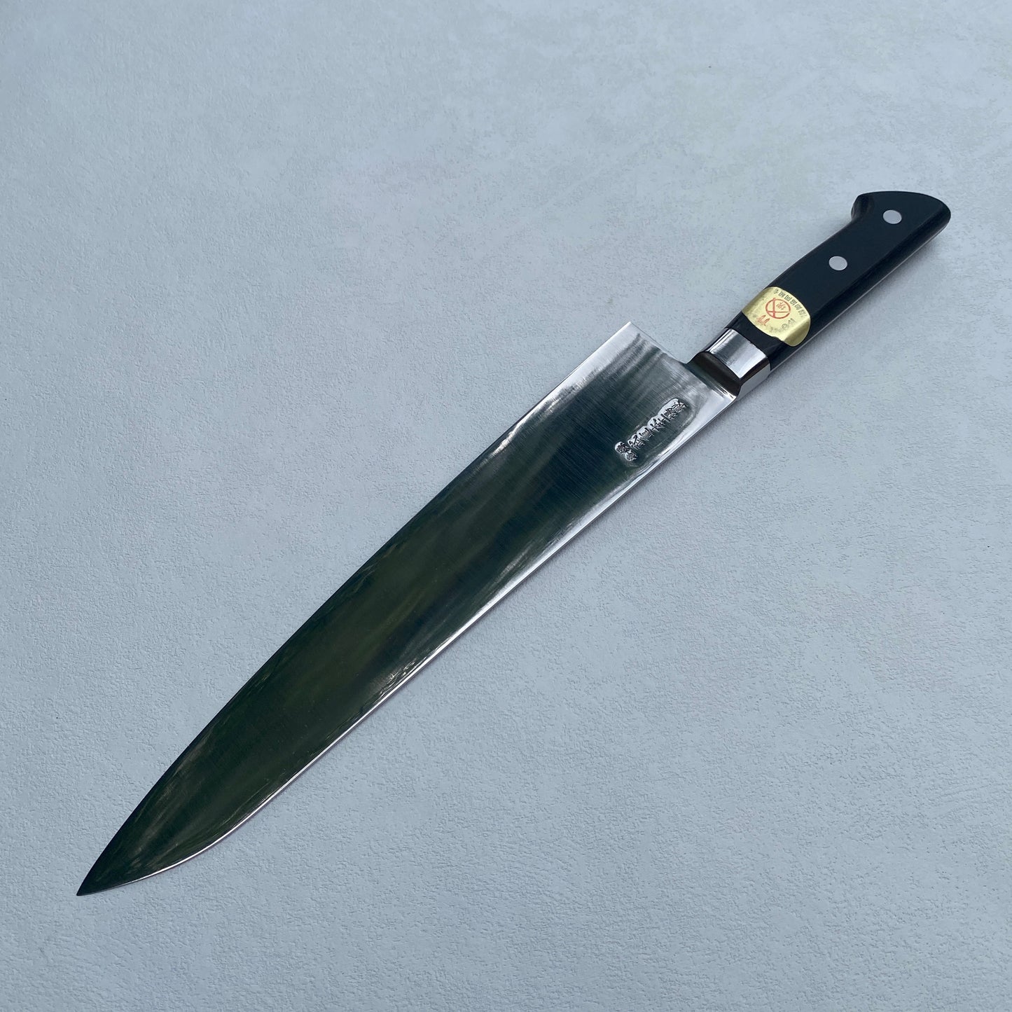 Restored Japanese Sakai Gyuto all purpose knife.270mm ( Japanese steel ) with original box