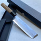 New old stock Japanese Sakai Hidetake Usuba vegetable knife.140mm (Carbon steel) With box