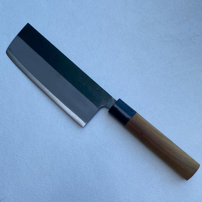 New Old stock Japanese Sakai Hidetake Nakiri vegetable knife 165mm (carbon steel)  With box