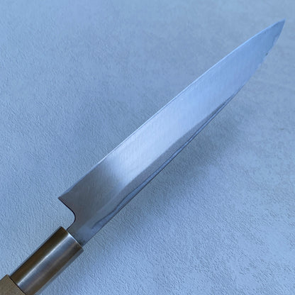 Restored Japanese Yanagiba/Sashimi knife.205mm (carbon steel) with original box