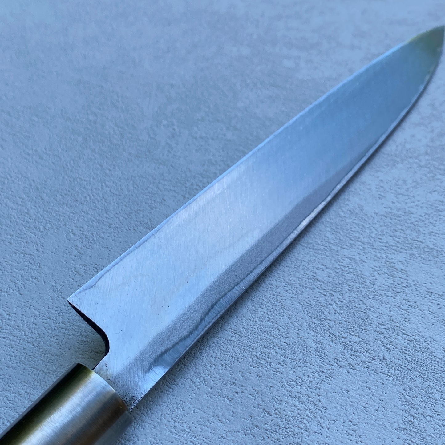 Restored Japanese Yanagiba/Sashimi knife.205mm (carbon steel) with original box