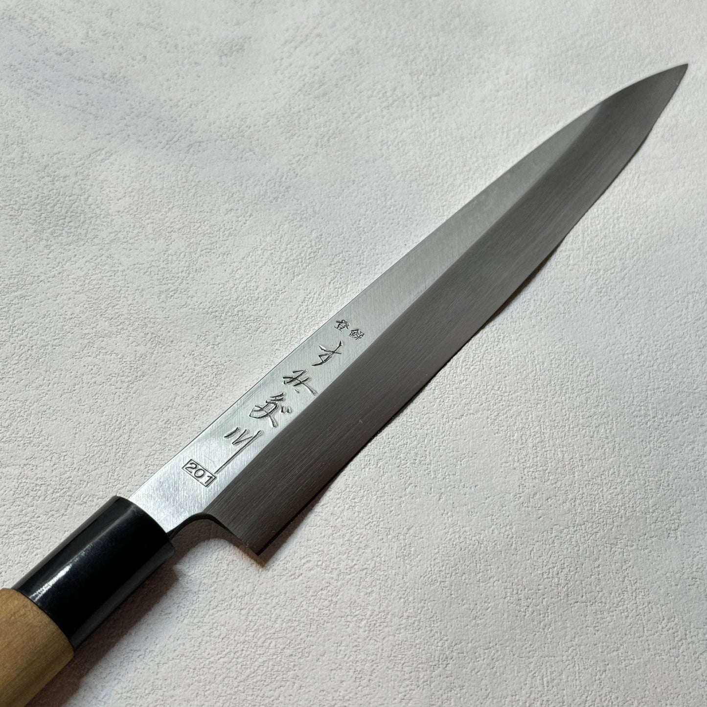 Restored Japanese Yanagiba/Sashimi knife.200mm with original box