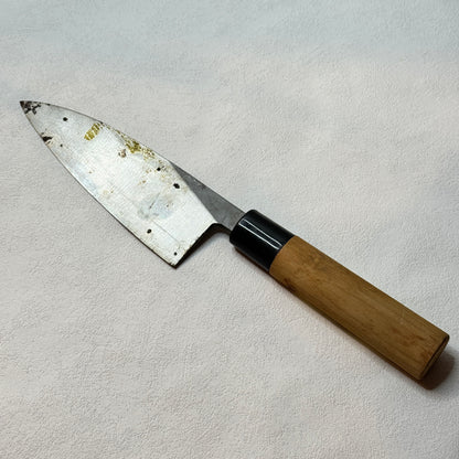 ##VINTAGE## Japanese Deba knife 150mm With box