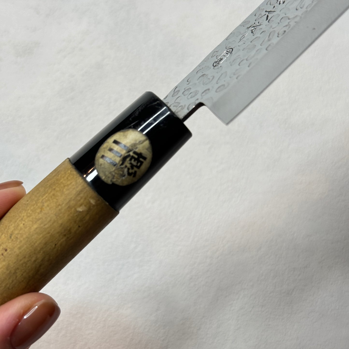 Restored Japanese Santoku all purpose knife 165mm ( Stainless Steel )with box