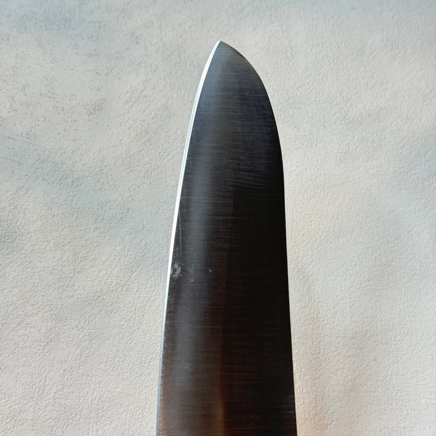 Restored Japanese Santoku all purpose knife 165mm (Stainless-clad carbon)with box