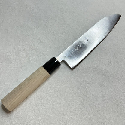 Restored Japanese Koyama all purpose knife.165mm ( Carbon Steel)