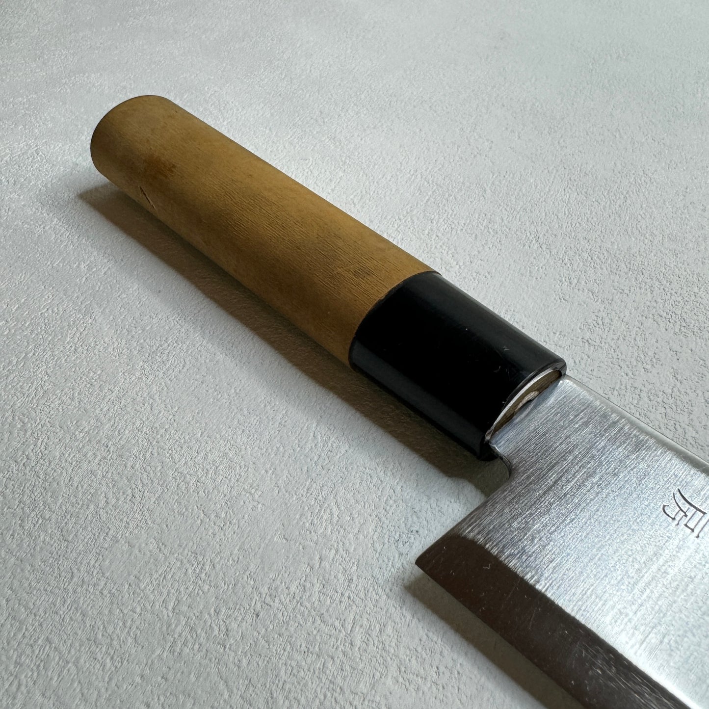 Restored Japanese Nihonbashi Kiya Santoku all purpose knife 168mm